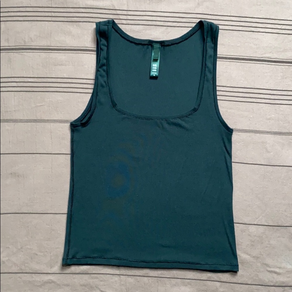SKIMS soft lounge tank in cypress